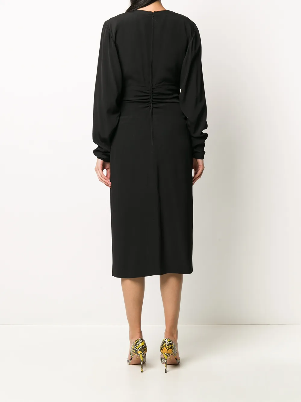 Femme Nina Ricci Robe à Détails De Fronces 6 Femme Nina Ricci Robe à Détails De Fronces – Image 4