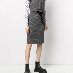 Femme Christian Dior Robe Ajustée à Motif De Pois Pre-owned -Promos Féerie Jupe Boutique 15174731 26220676 1000