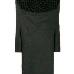 Femme Junya Watanabe Comme Des Garçons Robe Courte à Empiècement Texturé