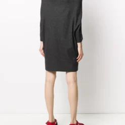 Femme Junya Watanabe Comme Des Garçons Robe Courte à Empiècement Texturé -Promos Féerie Jupe Boutique 15261213 26774947 1000