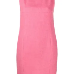 Femme CHANEL Robe Courte à Design Sans Manches