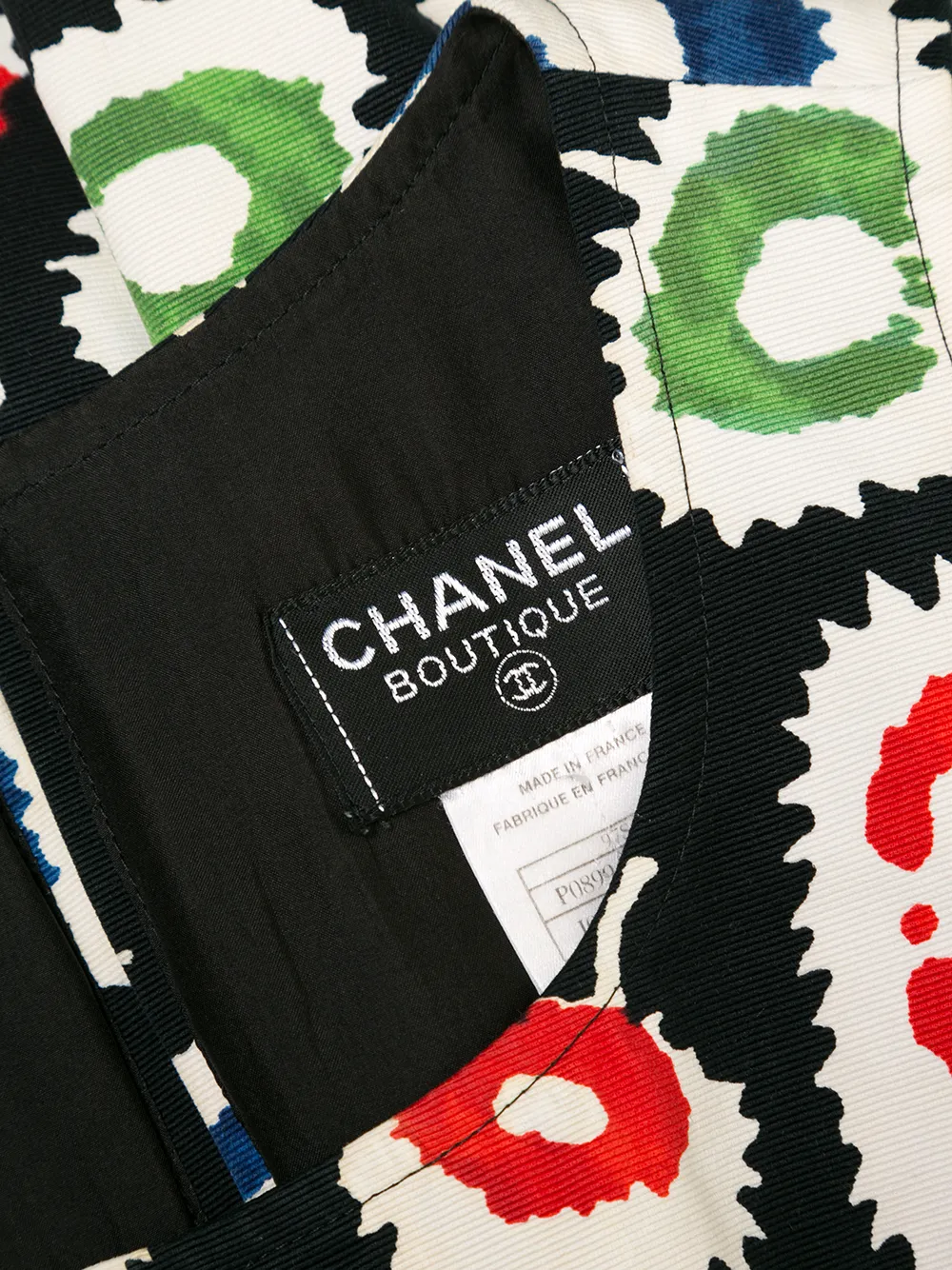 Femme CHANEL Robe Imprimée à Logo 7 Femme CHANEL Robe Imprimée à Logo – Image 5