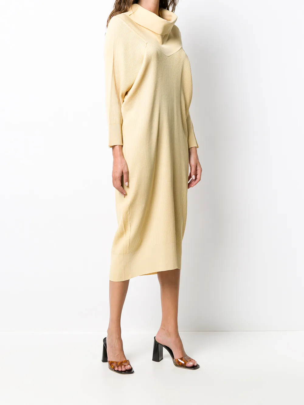 Femme Issey Miyake Robe En Maille Nervurée 5 Femme Issey Miyake Robe En Maille Nervurée – Image 3
