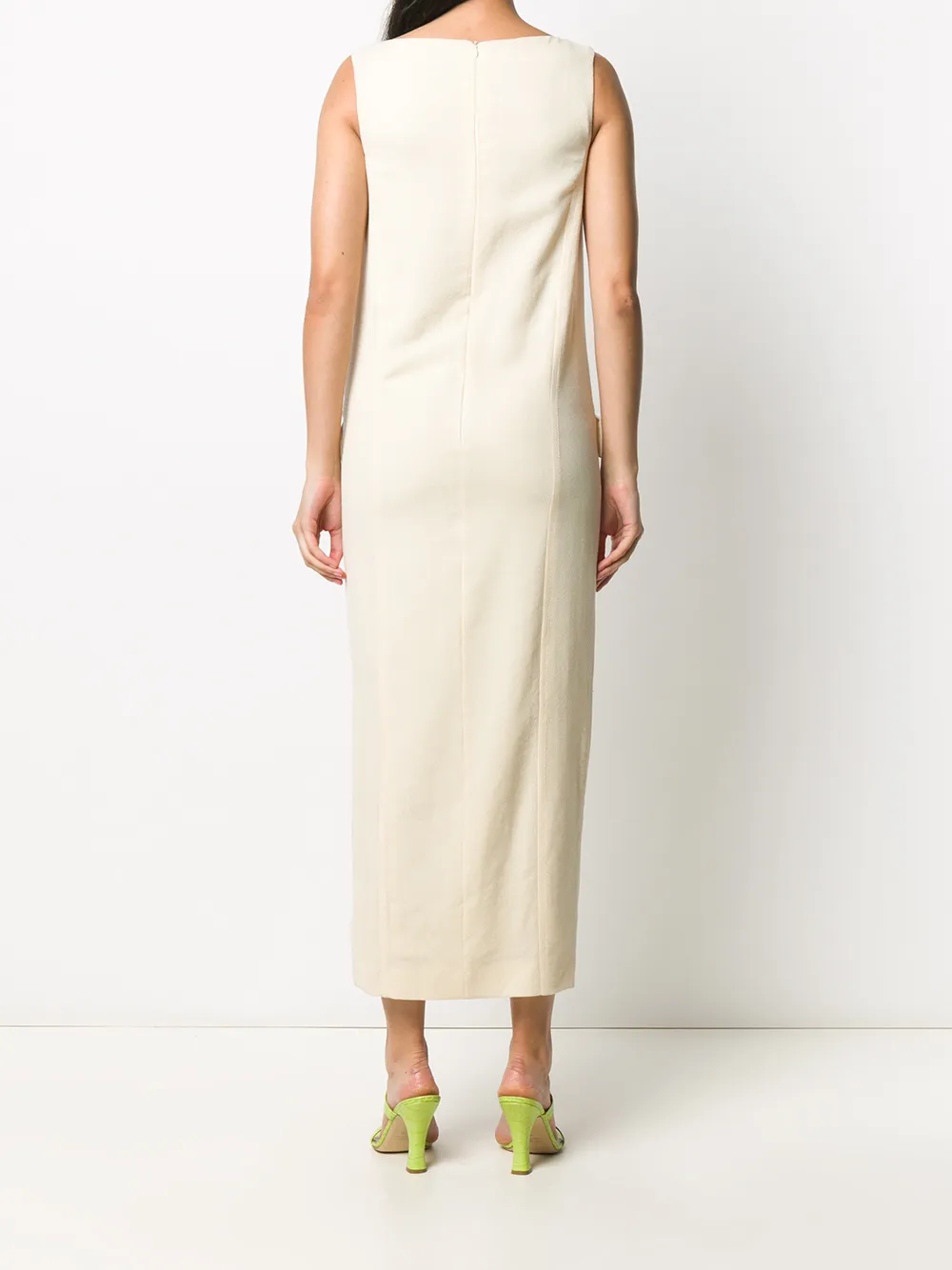 GIANFRANCO FERRE Femme Gianfranco Ferré Robe Longue à Col Bateau 6 GIANFRANCO FERRE Femme Gianfranco Ferré Robe Longue à Col Bateau – Image 4