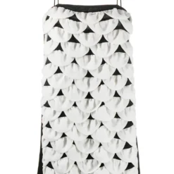 Femme CHANEL Robe Courte à Bords Festonnés