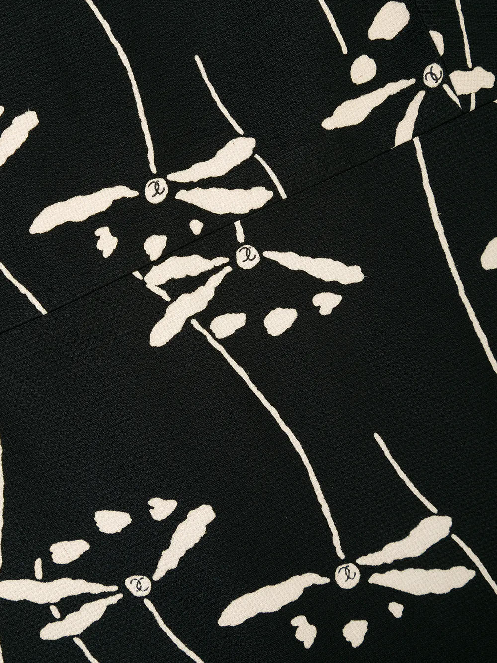 Femme CHANEL Robe à Fleurs 6 Femme CHANEL Robe à Fleurs – Image 4