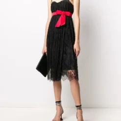 Femme Dolce & Gabbana Robe à Détail De Nœud 8 Femme Dolce & Gabbana Robe à Détail De Nœud -Promos Féerie Jupe Boutique 15806943 29061184 1000