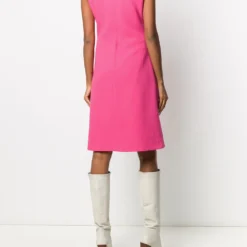 Femme Pierre Cardin Robe Mi-longue à Détail Noué -Promos Féerie Jupe Boutique 15878053 29439237 1000