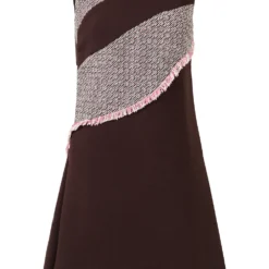 Femme Christian Dior Robe à Design D'empiècements Pre-owned