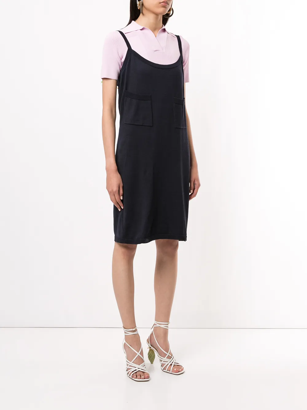 Femme CHANEL Robe Courte à Bretelles 5 Femme CHANEL Robe Courte à Bretelles – Image 3