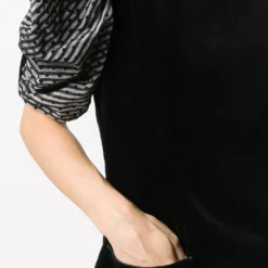 Femme Valentino Garavani Robe Volantée à Manches Bouffantes (années 1980) -Promos Féerie Jupe Boutique 16051234 30030539 1000