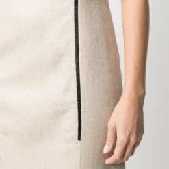 GIANFRANCO FERRE Femme Gianfranco Ferré Robe Longue à Design Sans Manches (années 1990) -Promos Féerie Jupe Boutique 16055535 30109816 1000