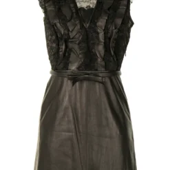 Femme Valentino Garavani Robe Volantée à Design Sans Manches