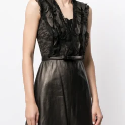 Femme Valentino Garavani Robe Volantée à Design Sans Manches 9 Femme Valentino Garavani Robe Volantée à Design Sans Manches -Promos Féerie Jupe Boutique 16300704 31275090 1000