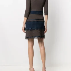 Femme CHANEL Robe Courte En Crochet (2006) 10 Femme CHANEL Robe Courte En Crochet (2006) -Promos Féerie Jupe Boutique 16351273 31404060 1000