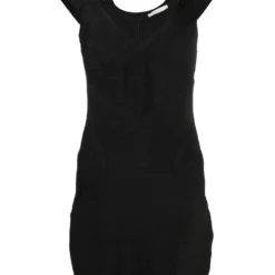 Femme A.N.G.E.L.O. Vintage Cult Robe à Empiècements Contrastants (années 2000)