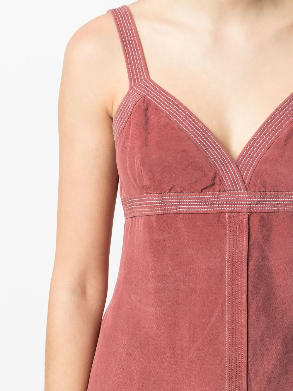 Femme Valentino Garavani Robe Courte à Coutures Contrastantes (années 1980) 7 Femme Valentino Garavani Robe Courte à Coutures Contrastantes (années 1980) – Image 5