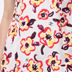 Femme CHANEL Robe Courte à Fleurs (1996) 11 Femme CHANEL Robe Courte à Fleurs (1996) -Promos Féerie Jupe Boutique 16668496 32847512 1000