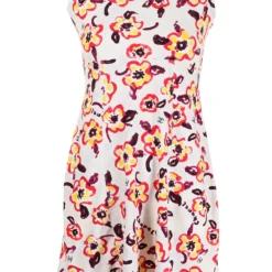 Femme CHANEL Robe Courte à Fleurs (1996)