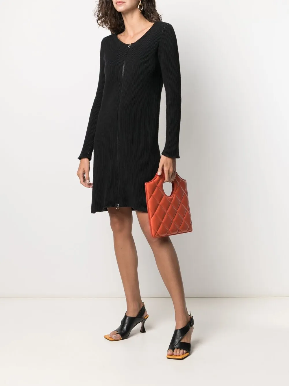 Femme Maison Martin Margiela Robe Zippée En Maille (années 2000) 4 Femme Maison Martin Margiela Robe Zippée En Maille (années 2000) – Image 2