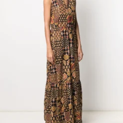 Femme A.N.G.E.L.O. Vintage Cult Robe Longue à Imprimé Cachemire (années 1960) 9 Femme A.N.G.E.L.O. Vintage Cult Robe Longue à Imprimé Cachemire (années 1960) -Promos Féerie Jupe Boutique 16684212 32917812 1000