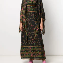 Femme A.N.G.E.L.O. Vintage Cult Ensemble Robe Et Cape à Fleurs (années 1970) 13 Femme A.N.G.E.L.O. Vintage Cult Ensemble Robe Et Cape à Fleurs (années 1970) -Promos Féerie Jupe Boutique 16684349 32805839 1000