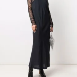 Comme Des Garcons Femme Comme Des Garçons Robe Longue à Effet De Transparence (années 1990) -Promos Féerie Jupe Boutique 16697693 33078439 1000