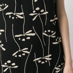 Femme CHANEL Robe Mi-longue à Fleurs (1998) 11 Femme CHANEL Robe Mi-longue à Fleurs (1998) -Promos Féerie Jupe Boutique 16707980 33019875 1000