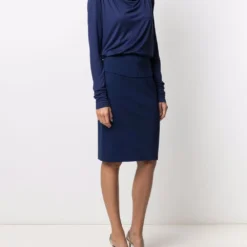 Femme Versace Robe Courte à Col Bénitier (années 2010) 9 Femme Versace Robe Courte à Col Bénitier (années 2010) -Promos Féerie Jupe Boutique 16745477 33055542 1000