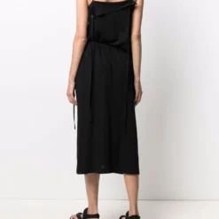 Femme Yohji Yamamoto Robe Drapée à Découpes (années 2000) 10 Femme Yohji Yamamoto Robe Drapée à Découpes (années 2000) -Promos Féerie Jupe Boutique 16750128 33704177 1000