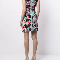 Femme CHANEL Robe Droite à Fleurs -Promos Féerie Jupe Boutique 16762584 33233763 1000