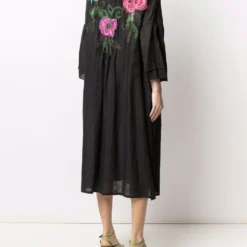 Femme A.N.G.E.L.O. Vintage Cult Robe Mi-longue Froncée à Broderies (années 1990) 11 Femme A.N.G.E.L.O. Vintage Cult Robe Mi-longue Froncée à Broderies (années 1990) -Promos Féerie Jupe Boutique 16827367 33593197 1000