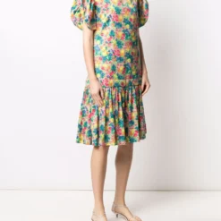 Femme A.N.G.E.L.O. Vintage Cult Robe à Fleurs 9 Femme A.N.G.E.L.O. Vintage Cult Robe à Fleurs -Promos Féerie Jupe Boutique 16857620 33577786 1000