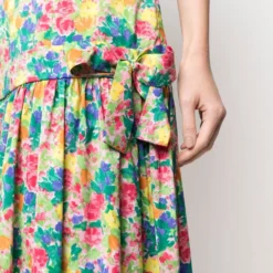 Femme A.N.G.E.L.O. Vintage Cult Robe à Fleurs 11 Femme A.N.G.E.L.O. Vintage Cult Robe à Fleurs -Promos Féerie Jupe Boutique 16857620 33577796 1000