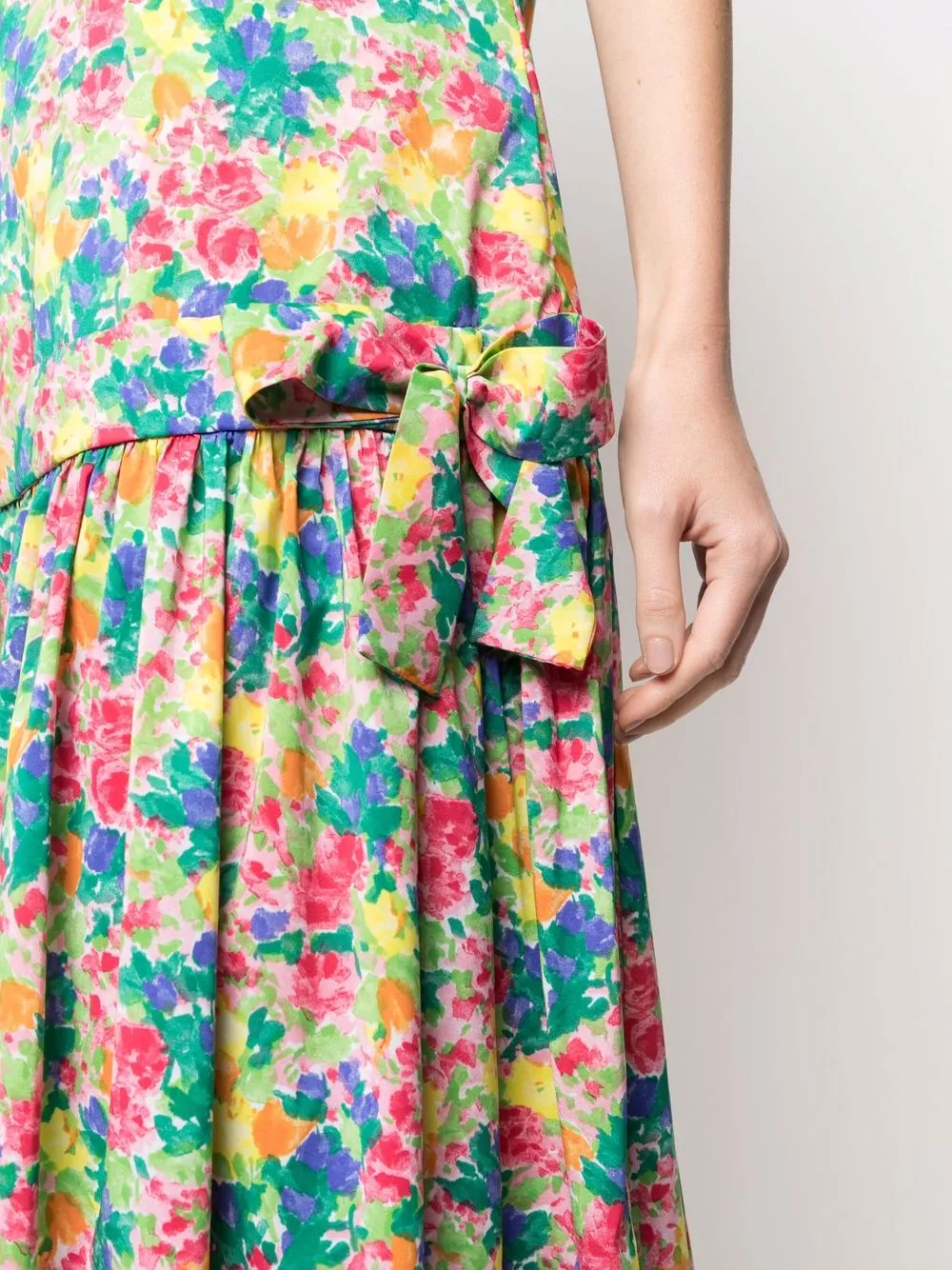 Femme A.N.G.E.L.O. Vintage Cult Robe à Fleurs 7 Femme A.N.G.E.L.O. Vintage Cult Robe à Fleurs – Image 5