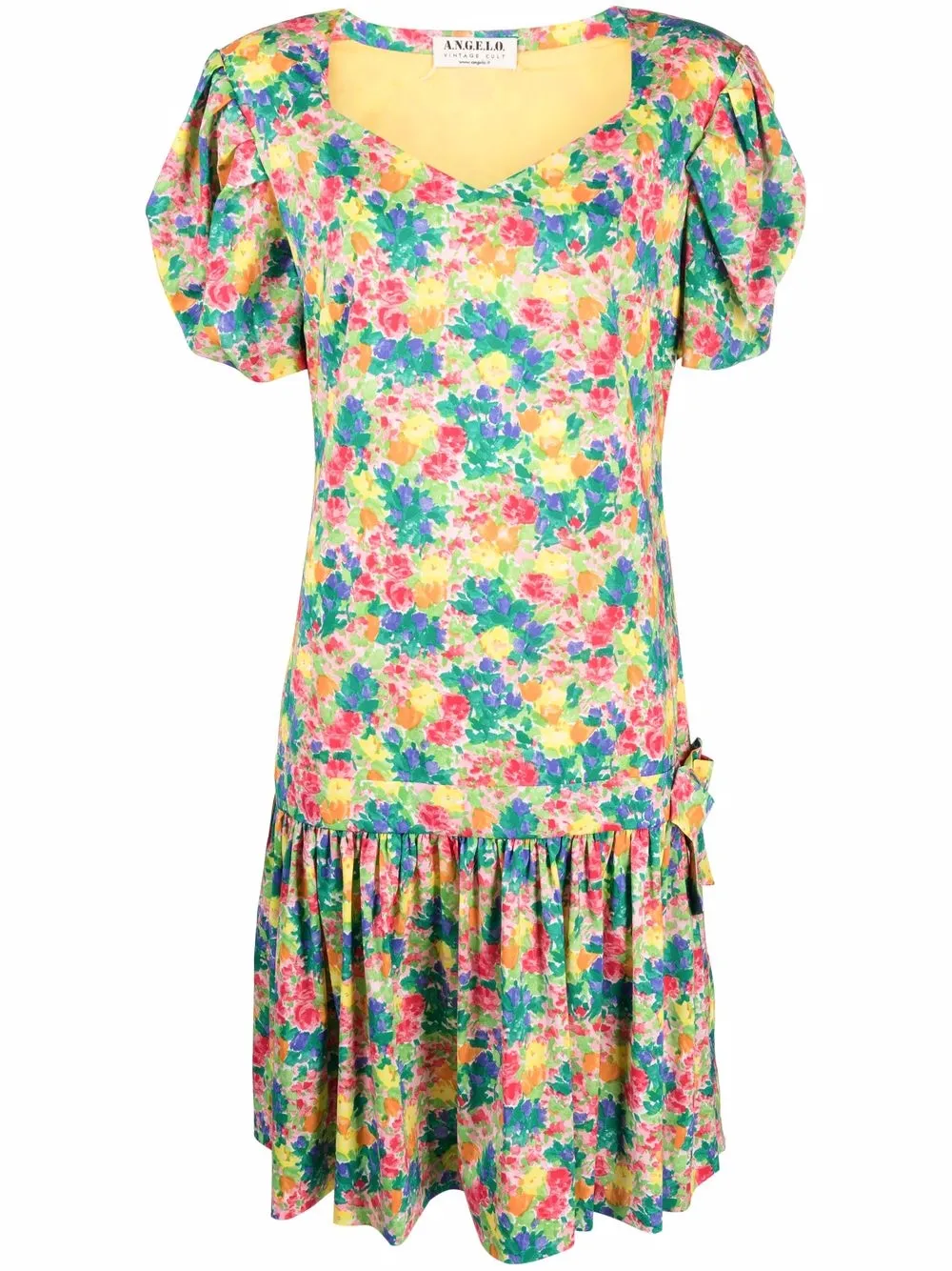 Femme A.N.G.E.L.O. Vintage Cult Robe à Fleurs 3 Femme A.N.G.E.L.O. Vintage Cult Robe à Fleurs