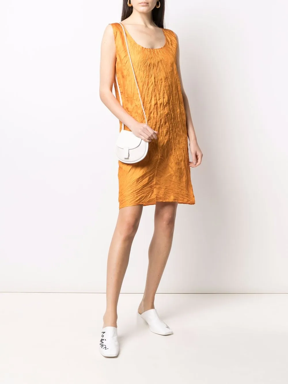 Femme Issey Miyake Robe Mi-longue à Design Sans Manches 4 Femme Issey Miyake Robe Mi-longue à Design Sans Manches – Image 2