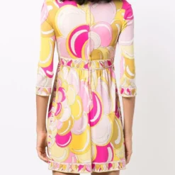 Femme PUCCI Robe En Soie à Imprimé Abstrait (années 1970) 11 Femme PUCCI Robe En Soie à Imprimé Abstrait (années 1970) -Promos Féerie Jupe Boutique 16917836 33891436 1000