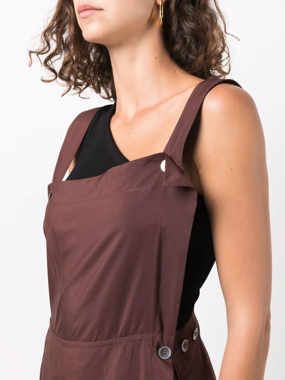 Femme Yohji Yamamoto Robe à Volants (années 1990) 7 Femme Yohji Yamamoto Robe à Volants (années 1990) – Image 5