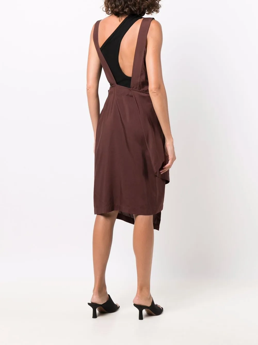 Femme Yohji Yamamoto Robe à Volants (années 1990) 6 Femme Yohji Yamamoto Robe à Volants (années 1990) – Image 4