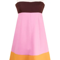 Femme Valentino Garavani Robe Colour Block à Taille Empire