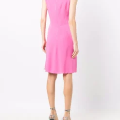 Femme Christian Dior Robe Sans Manches Drapée Pre-owned (années 2000) -Promos Féerie Jupe Boutique 17136894 34752683 1000