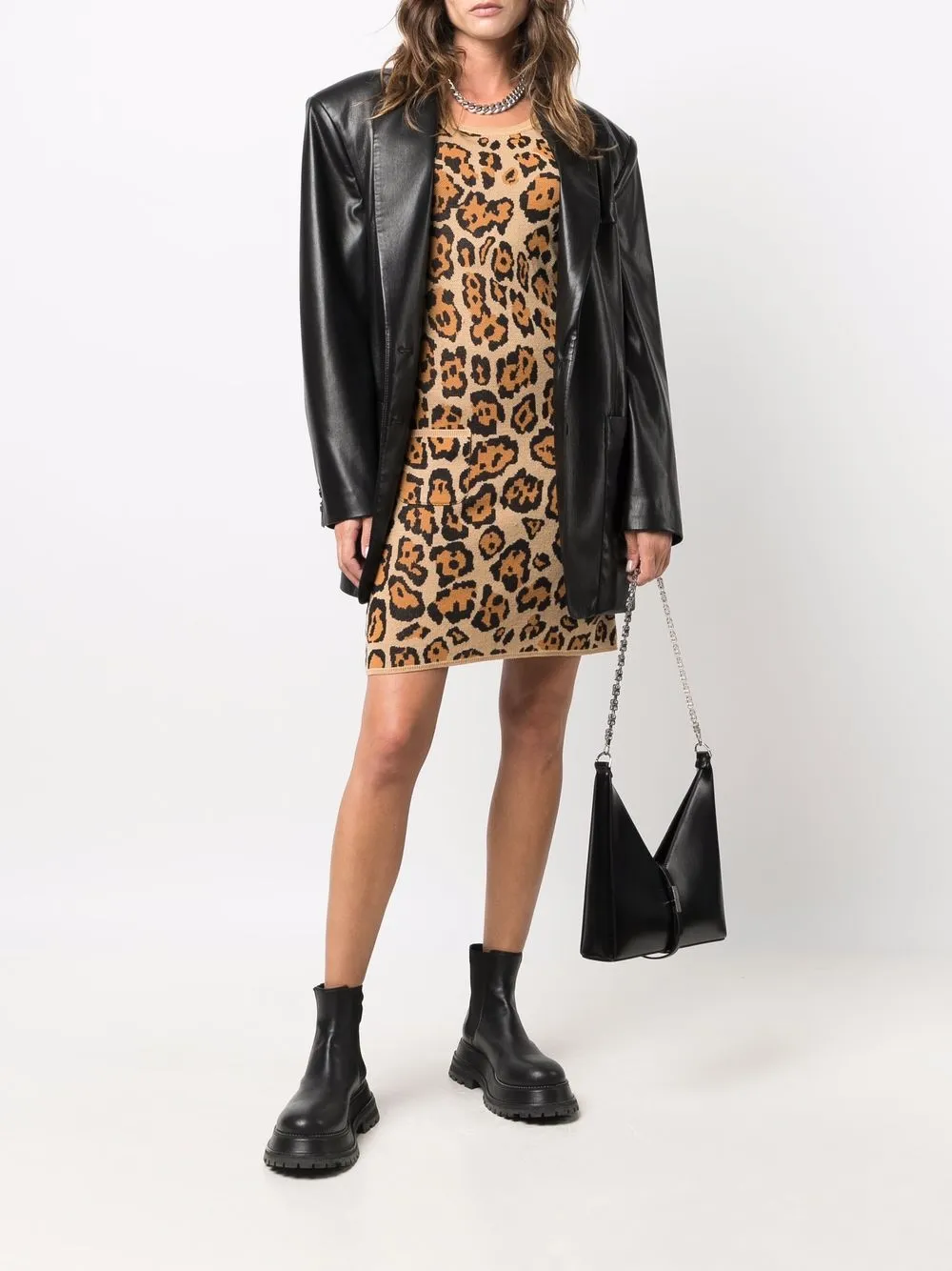 Femme Christian Dior Robe En Maille à Motif Animalier Pre-owned (années 2000) 4 Femme Christian Dior Robe En Maille à Motif Animalier Pre-owned (années 2000) – Image 2