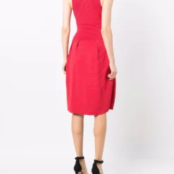 Femme Christian Dior Robe En Maille Nervurée Pre-owned (années 2000) -Promos Féerie Jupe Boutique 17138463 34770874 1000