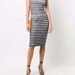 Femme Christian Dior Robe En Maille Pre-owned (années 2000) -Promos Féerie Jupe Boutique 17139135 34773159 1000