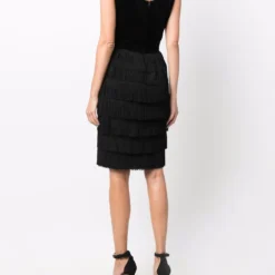 Femme A.N.G.E.L.O. Vintage Cult Robe Mi-longue à Franges (années 1960) 10 Femme A.N.G.E.L.O. Vintage Cult Robe Mi-longue à Franges (années 1960) -Promos Féerie Jupe Boutique 17199284 34909510 1000