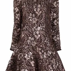 Femme A.N.G.E.L.O. Vintage Cult Robe évasée à Fleurs (années 1980)