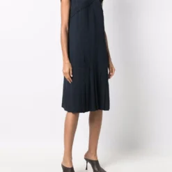 Femme CHANEL Robe En Soie à Détails Plissés 9 Femme CHANEL Robe En Soie à Détails Plissés -Promos Féerie Jupe Boutique 17418489 36800791 1000