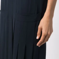 Femme CHANEL Robe En Soie à Détails Plissés 11 Femme CHANEL Robe En Soie à Détails Plissés -Promos Féerie Jupe Boutique 17418489 36800793 1000