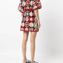 Femme CHANEL Robe Courte à Imprimé Graphique (2009) 10 Femme CHANEL Robe Courte à Imprimé Graphique (2009) -Promos Féerie Jupe Boutique 17432619 36445728 1000